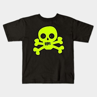 Green Skull Kids T-Shirt